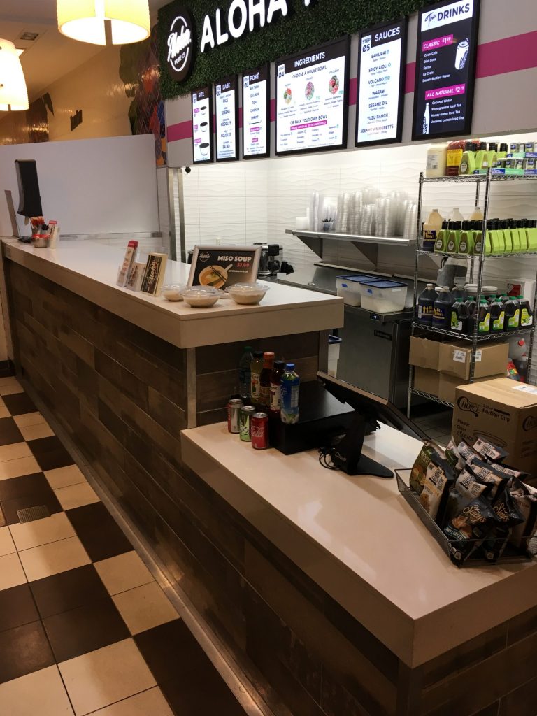 Aloha Poke Architecture Design in Union Station